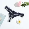 Briefs Panties Other Panties Letter Thongs Women Brief Panties Cotton G Strings Ladies Underwear 2023 New Sexy Seamless Underpants Black x0719