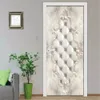 Adesivos de Parede Corredor Moderno Adesivo de Porta PVC 3D DIY Autoadesivo Abstrato Moda Papel de Parede Sala de Estar Arte Poster Mural Home 230717