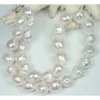 Colliers pendentifs Perle Edison multicolore de culture d'eau douce naturelle Perles en vrac 12-13MM Nelace 18 ";