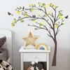 Muurstickers Nordic Eenvoudige Stijl Boom Voor Woonkamer Slaapkamer Kwekerij Decor PVC Decals Art Murals Home