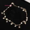 Collares con cuentas, collar de mujer a la moda, collar de tendencia, collar de perlas, collares largos con corazón de estrella, joyería con dijes para suministro de regalo