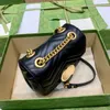 レディースバラクシティハンドバッグデザイナーバッグLuxurys Pochette Marmont Bags本物の革のクロスボディショルダーバッグメンズキルティングクラッチトートエンベロープチェーンカメラバッグ