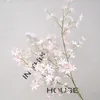 Dekorativa blommor 120 cm högkvalitativ 6-färgsklyftan Artificiell blommor Fake Wedding Party Christmas Home Decoration DIY