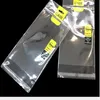 2000x mobiltelefonfodral plastförpackning blixtlås detaljpaket blixtlåsväskor självhäftande väska opp poly plastpåse för iPhone325J
