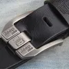 Cravatte Cintura di lusso per uomo Vera pelle Fibbia ad ardiglione in metallo Alta qualità Famoso designer di marca Cinturino in vita Cinture Jeans 230718