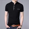 Heren Polo Zomer Korte Mouw Polo Shirt Mannen Turn over Kraag Mode Toevallige Slanke Ademend Effen Kleur Zakelijke 5XL 230718