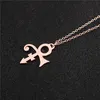 10 PCS Petit Prince Guitare Mémorial Amour Symbole Collier Le Petit Prince Rogers Nelson Artiste Musique Chanteur Collier pour Women271q