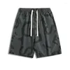 Herenshorts Y2K Luxe strand ijs Homme Gym Oversize kleding Swim Trunks Broeeches Streetwear Bermuda Basketball Trendyol -broek