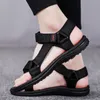 Sandaler Cresfimix Sandalias Male Fashion Black Plus Size Light Weight Anti Skid Summer Men Cool Stylish Comfort C6320 230718