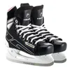 Łyżwiarki oryginalne buty hokejowe hokeja na łyżwach dla dorosłych dzieci profesjonalne ciepłe czarne noże