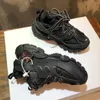 Luksusowa marka projektantka mężczyzn Kobiet Casual Shoes Track 3 3.0 Triple Black Sneakers Tess.s. Nylonowe trenerzy platformy Gomma Gomma Buty