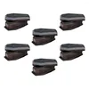 Present Wrap 6 PCS Coffin Model Creative Box Lock Snack Serving Tray Candy Plastic Ornament Storage