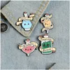 Pins Brooches Magic Potion Enamel Pins Cartoon Bottle Badges Good Luck Love Transformation Truth Lapel Clothes Pin Movie Jewelry Gi Dhgwp