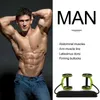 Ab Rollers Indoor Muscle Exercise Equipment Power Roll Abdominale en volledige lichaamstraining Double Wheel Arm Waist Been Trainer Home Gym Fitness HKD230718