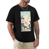 Polos pour hommes pivoine avec papillon Ohara Koson T-Shirt garçons imprimé Animal chemise hauts t-shirts personnalisés Fruit Of The Loom hommes