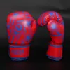 Luvas de boxe de engrenagem protetora 6 12 14 oz couro do plutônio muay thai guantes de boxeo sanda luta livre mma kick boxing luva de treinamento para homens mulheres crianças hkd230718