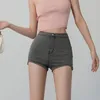Dames Shorts WOMENGAGA Zomer Denim Vrouwen Dunne Amerikaanse Hoge Taille Slanke Sexy Pittige Meisjes Mode IJ1A
