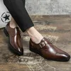 Bröllopsfest män 68 italiensk klänning högkvalitativ loafer manlig designer plattskor zapatos hombre plus storlek 48 230718 500