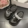 Sandals Clogs Elegant Arrival Women 866 Fashion Street Beach Slides Height Increasing Slippers for Girls 230717 470