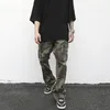 pantaloni camo sottili maschi