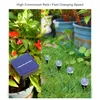 Garden Decorations Outdoor Solar Bubbles Lawn Lamp String Set Landscape Decoration IP65 Waterproof Leds Solar Powered Stake Lights for Yard 230717