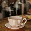 Filiżanki spodki do kawy espresso oryginalne śniadanie vintage cup usługi angielskie zestaw herbaty taza ceramica i setki spodek