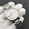 Top Stylish Quartz Watch Men Silver Dial Sapphire Glass 38mm Casual Full Rostly Steel Wristwatch Classic Master Design Gentlemen Dress Clock 1201