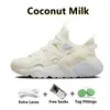 Ontwerper Huarache Craft Running Shoes Men Women Huaraches Sneaker Lunar Nieuwjaar Triple White Gum Black Sanddrift Coconut Milk Trainers Outdoor Sports Sneakers