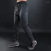 Calça Masculina Masculina Sexy Invisível Zíperes Duplos Abertura Virilha Treinamento de Corrida Calças Masculinas Jogging Academia Esportes Moletom