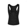 Mannen Body Shapers Mannen Afslanken Shaper Rits Zwart Corset Buik Kleding Zweet Sportkleding Three-Breasted Taille Trainer Vormgeven