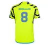 23 24 25 Smith Rowe Saka Saka Soccer Compans Player Martinelli 2023 2024 Football Shirt Men Kids Kit Odegaard