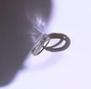 Cluster Ringe Mode voller Diamanten Super Flash Line Ring Weibliche Open Water Ripple Finger Party Geburtstag Schmuck Geschenk Großhandel