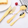 Briefs Panties Other Panties Promotion Dinnerware Set Stainless Steel Colorful Rainbow Gold Knife Fork Teaspoon Dishwasher Safe Silverware Set Cutlery Box x0719