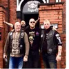 COOLSTES GRÜNES BÖSE MOTORRAD, COOLES, GROSSER RÜCKENAUFnäher, ROCKER-CLUB-WESTE, OUTLAW-BIKER-MC-AUFNÄHER, 239j