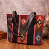 2023 Flowing Cotton and Hemp Single Shoulder Crossbody A4 Laptop Computer Women's Bag 230718