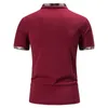 Men's Polos 2023 Summer Short Sleeve Basic Lapel Pullover Polo Shirt Mens Plaid Color Blocking Fir Casual Sports Tshirt Top 230717