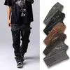 Soeasy Galery dept Virgil spruzzi d'inchiostro graffiti micro altoparlante decostruzione giunzione utensili jeans299N