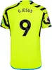 23 24 Soccer Jerseys Saka G. Jesus Rice Odegaard Havertz Gunners Martinelli Smith Rowe Thomas Nketiah Zinchenko Saliba Trossard Football Shirt Men Kids Sets Child Kit