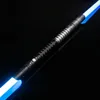 Bâtons Lumineux LED TXQSABER RGB Pixel Lisse Swing Sabre Laser Poignée En Métal Duel Lourd Couleurs Changer Force Sons Blaster Laser Épée Enfants Jouets 230718