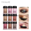 Other Makeup FOCALLURE Glitter Eyeshadow High Pigment Powder Shimmer Matte Palette Shining Diamond 18 Color Eye Shadow Makeup Women Cosmetics J230718