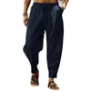 Pantalons pour hommes 2023 été européen et américain Hip Hop respirant coton ample détendu sport tendance confortable hommes