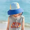 Mützen Hüte Sommer Baby Sonnenhut mit Nackenklappe, breiter Krempe, Strandhut, Kinder-Eimerhut, UV-Schutz, Panama-Kappe, Outdoor, Schwimmen, Urlaub, Strandhut 230717