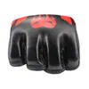 Protective Gear SUOTF Black Fighting MMA Boxing Sports Leather Gloves Tiger Muay Thai fight box mma gloves boxing sanda boxing glove pads HKD230718