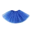 Women Tutu Skirts Clothes Star Glitter Skirt Ballet Fancy Pettiskirt Sequin Stage Dance Wear Costume Summer Mesh Tulle Princess