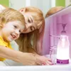 Liquid Soap Dispenser Luminescent Bottle LED Glowing Hand Sanitizer Container Bathroom Night Light