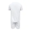 Men's Tracksuits Brand Men Streetwear White Man Tracksuit Clothing M-3xl Men Linen Beach Wear Clothing Solid Color Front Lace Up Men Hawaiian Set 230718