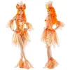 Goldfish Costume Adult Funny Fish Halloween Fancy Dress MS10032270B