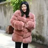 Vestes pour femmes CX-G-A-97C Est vêtements de mode hiver femmes chaud manteau de veste en fourrure véritable