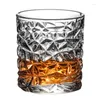 Weingläser, quadratischer Kristall-Whisky-Glasbecher für die Hausbar, Bier, Wasser und Party, Hochzeitsgeschenk, Trinkgeschirr