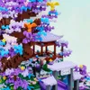 Блоки Guanghan Fairy Pavilion Blocks Китайская архитектура Микро строительные блоки DIY Алмазные кирпичи с легкими игрушками для мальчиков детей для взрослых R230718